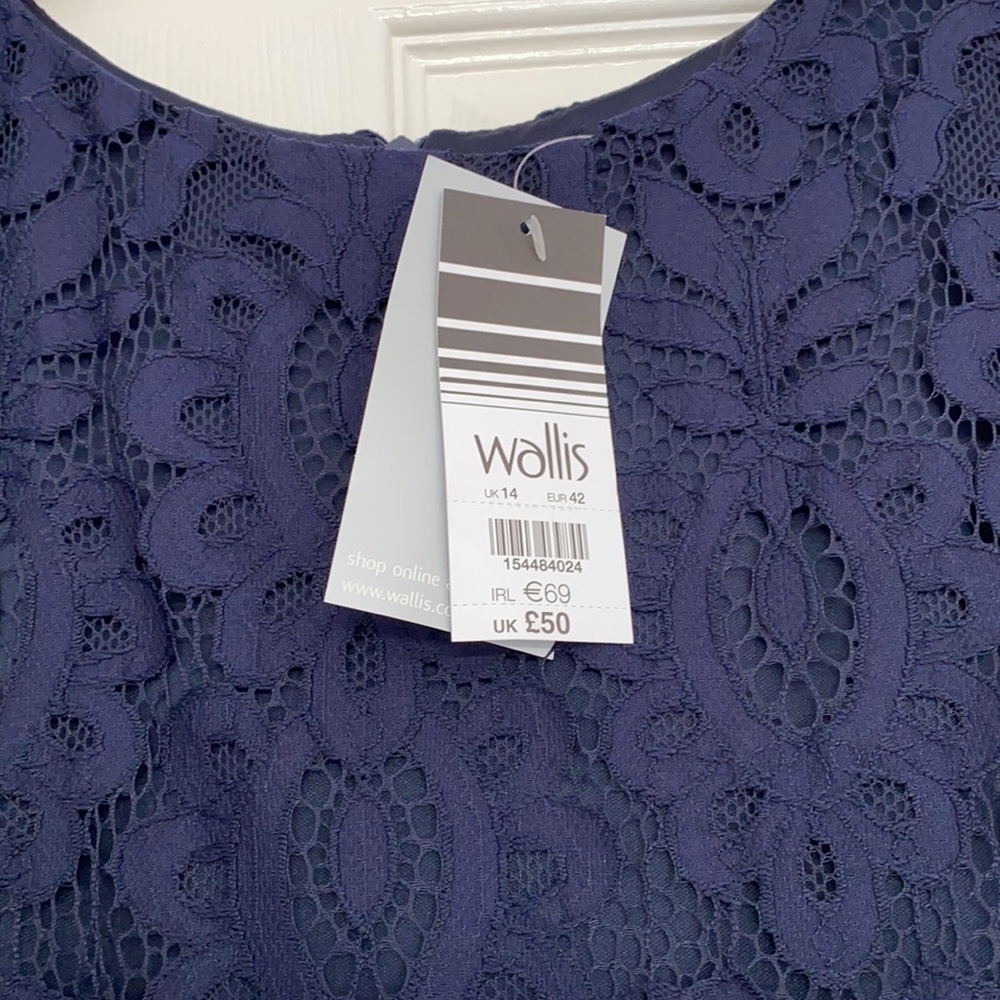 BNWT Navy lace dress size 10